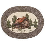 Secluded Cabin Braided Rug-Lange General Store