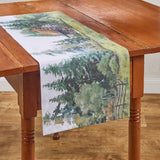 Secluded Cabin Table Runner 36"-Lange General Store