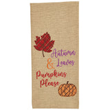 September Leaves Dishtowel-Lange General Store