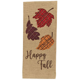 September Leaves Hello Fall Dishtowel-Lange General Store