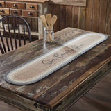 Serene Haven Our Country Home Oval Table Runner-Lange General Store