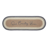 Serene Haven Our Country Home Oval Table Runner-Lange General Store