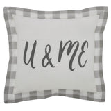 Finders Keepers U & Me Pillow 9x9-Lange General Store