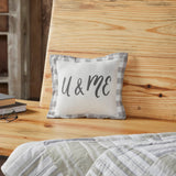 Finders Keepers U & Me Pillow 9x9-Lange General Store