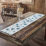 Serene Hydrangea Ruffled Table Runners - Lange General Store