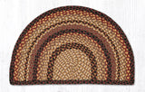 Serotina Black Cherry Collection Braided Rugs - Oval-Lange General Store