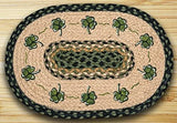 Shamrock Braided Placemat-Lange General Store