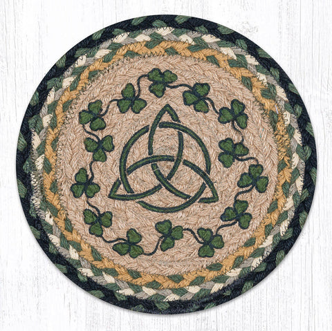 Shamrock & Knot Braided Trivet Set-Lange General Store