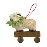 Sheep Felt Ornament Set of 4-Lange General Store