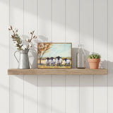 Sheep In A Field Block Sign-Lange General Store