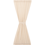 Simple Life Flax Natural Door Panel Curtain-Lange General Store