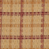 Close-up of Simmons plaid dishcloth showing waffle weave texture and plaid pattern detail
