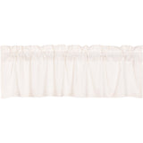 Simple Life Flax Antique White Valance-Lange General Store