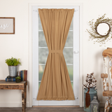 Simple Life Flax Khaki Door Panel Curtain-Lange General Store