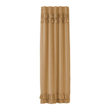 Simple Life Flax Khaki Ruffled Single Panel Curtain 96"-Lange General Store