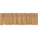 Simple Life Flax Khaki Valance-Lange General Store