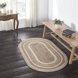 Simplicity Natural Collection Braided Rugs - Oval - Lange General Store