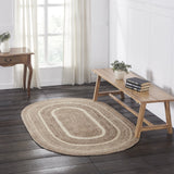 Simplicity Natural Collection Braided Rugs - Oval - Lange General Store