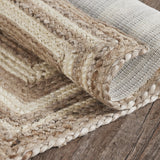 Simplicity Natural Collection Braided Rugs - Rectangle-Lange General Store