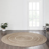 Simplicity Natural Collection Braided Rugs - Round-Lange General Store