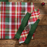 Sleigh Bell Plaid Napkins-Lange General Store