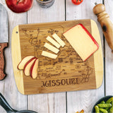 Slice of Life Missouri Cutting & Serving Board-Lange General Store