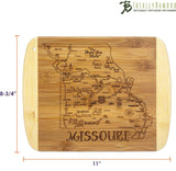 Slice of Life Missouri Cutting & Serving Board-Lange General Store