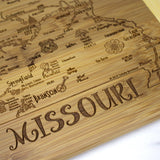 Slice of Life Missouri Cutting & Serving Board-Lange General Store