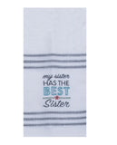 Snarkasms Best Sister Tea Towel-Lange General Store