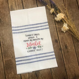 Snarkasms Mother Tea Towel-Lange General Store