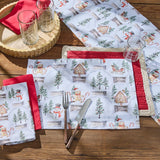Snow Globe Wonders Placemats Set of 4