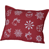 Snow Ornaments Pillow-Lange General Store