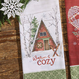 Snowflake Lodge Dishtowels-Lange General Store