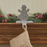 Snowman Stocking Hanger - Galvanized-Lange General Store