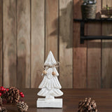 Snowy Tree Textured Wooden White-Lange General Store