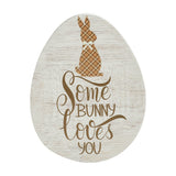 Some Bunny Loves You Egg Wall Sign-Lange General Store