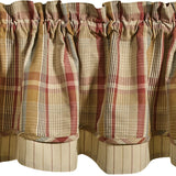 Spiceberry Layered Valance-Lange General Store