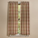 Spiceberry Short Panel Curtains-Lange General Store