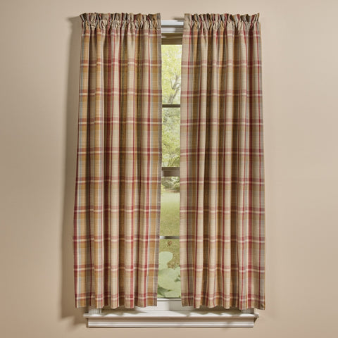 Spiceberry Short Panel Curtains-Lange General Store