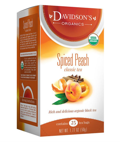 Spiced Peach Tea 25 bag box-Lange General Store