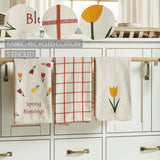 Spring Blessings & Tulips Tea Towel Set of 3-Lange General Store