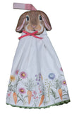 Spring Bunnies Hang-Up Kitchen Towel-Lange General Store