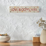 Spring In Bloom Love Blooms Here Wall Sign-Lange General Store