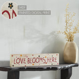 Spring In Bloom Love Blooms Here Wall Sign-Lange General Store