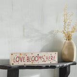 Spring In Bloom Love Blooms Here Wall Sign-Lange General Store