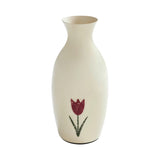 Spring In Bloom Metal Tulip Flower Vase-Lange General Store