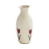 Spring In Bloom Metal Tulip Flower Vase-Lange General Store