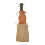 Spring In Bloom Mini Burlap Sack with Carrot-Lange General Store