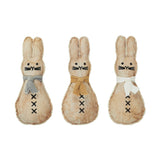 Spring In Bloom Scarfed Primitive Bunny Pillow Set of 3-Lange General Store