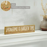 Spring In Bloom Springtime is Garden Time Sign-Lange General Store